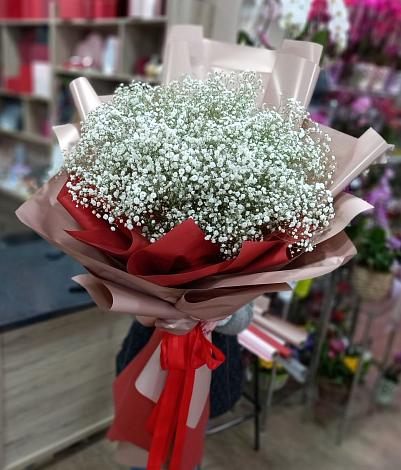 Букет цветов из: Гипсофила в Коксовом