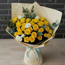 Букет цветов из:  Розы в Коксовом