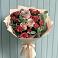Букет цветов из: Гвоздики и Розы в Коксовом