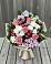 Букет цветов из: Альстромерии, Гвоздики, Розы и Хризантемы в Коксовом