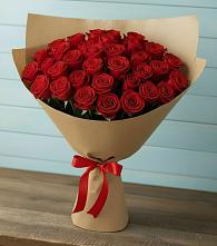Букет Красные розы Милано в Коксовом