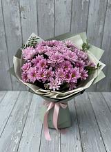 Букет цветов из:  Хризантемы #REPLACE_PRED# Коксовом