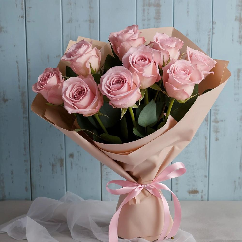 Букет цветов из: Розы в Коксовом