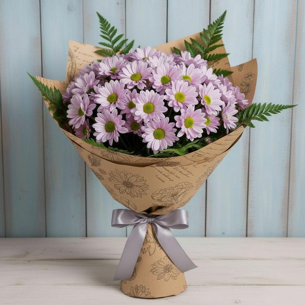 Букет цветов из: Хризантемы в Коксовом