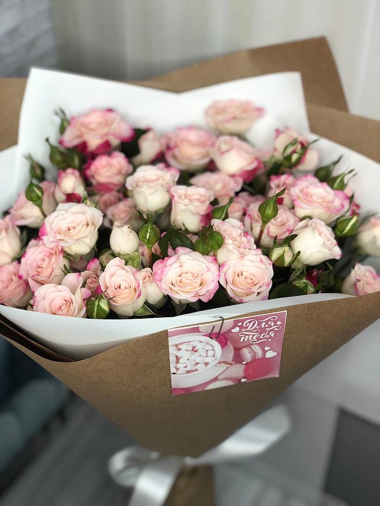 Букет цветов из: Розы в Коксовом