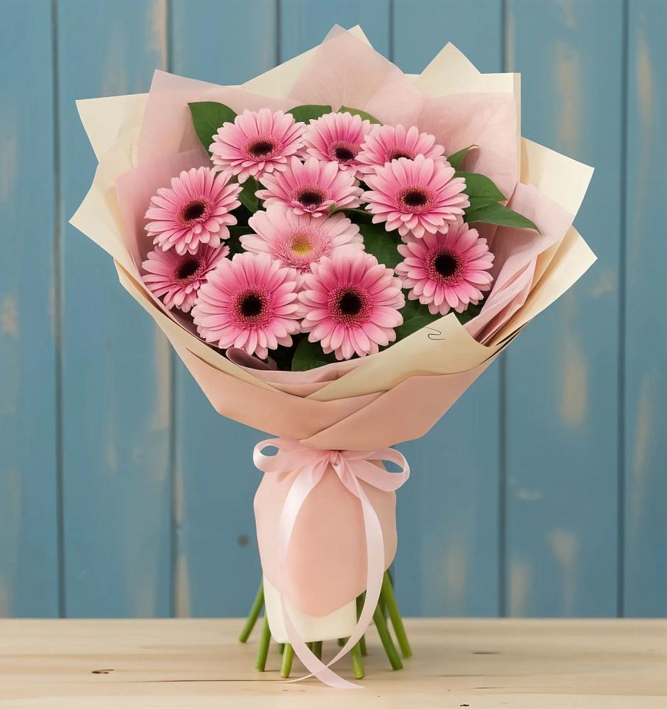 Букет цветов из: Герберы в Коксовом