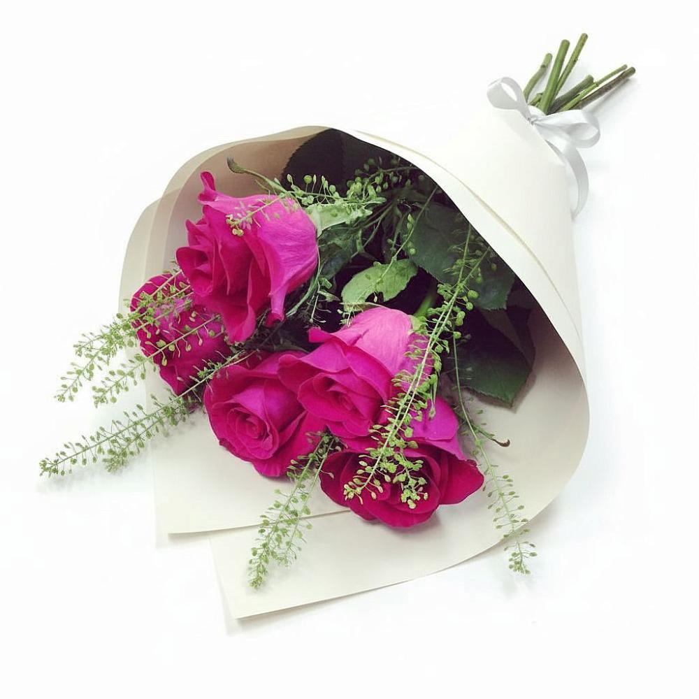 Букет цветов из: Розы в Коксовом