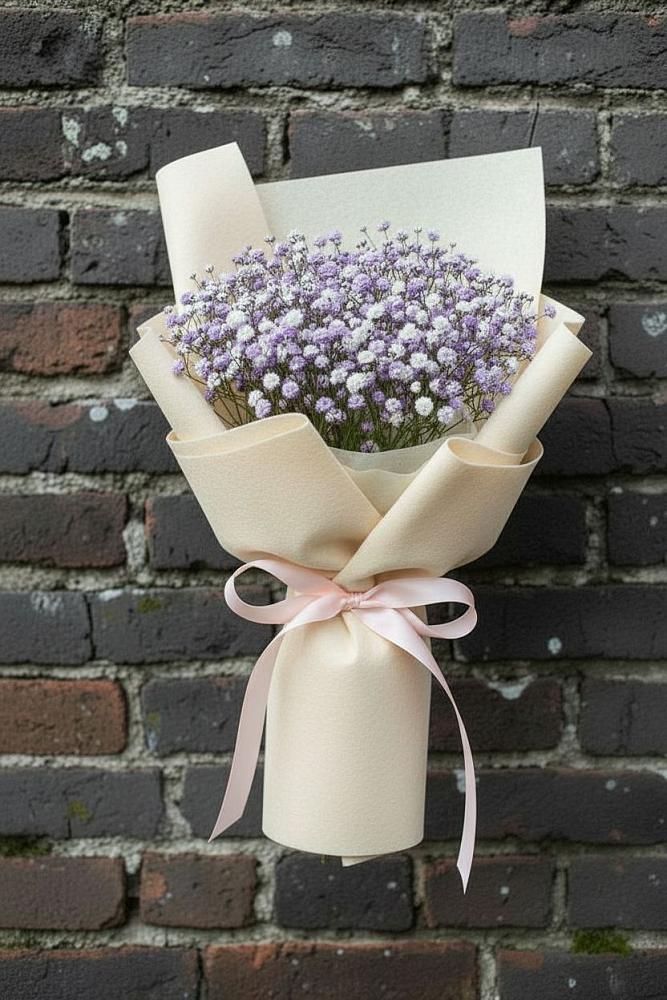 Букет цветов из: Гипсофила в Коксовом