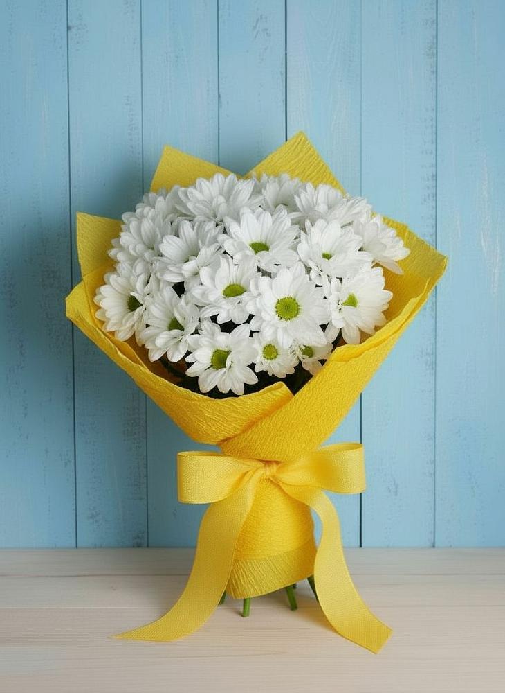 Букет цветов из: Хризантемы в Коксовом