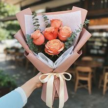 Букет цветов из:  Розы в Коксовом