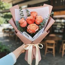 Букет цветов из:  Розы в Коксовом