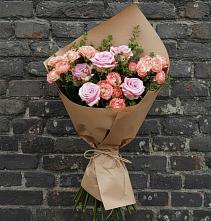 Букет цветов из:  Розы #REPLACE_PRED# Коксовом