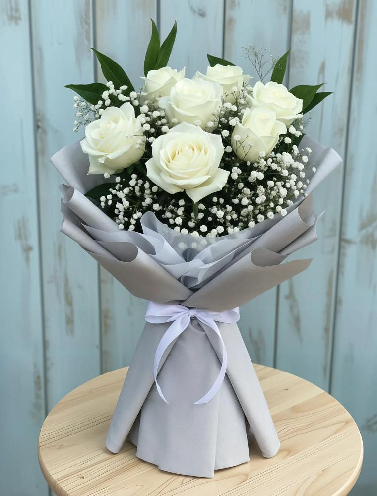 Букет цветов из: Розы в Коксовом