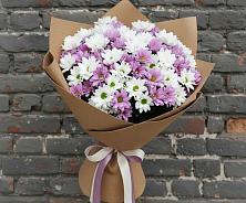 Букет цветов из:  Хризантемы #REPLACE_PRED# Коксовом