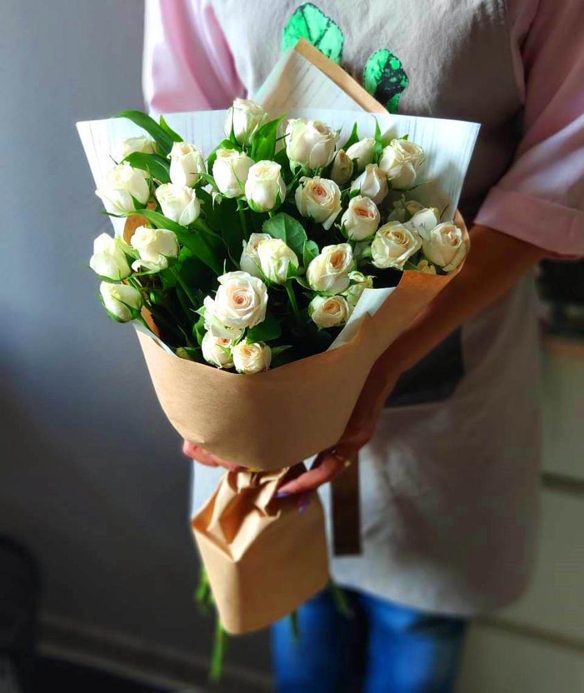 Букет цветов из: Розы в Коксовом