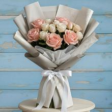 Букет цветов из:  Розы в Коксовом