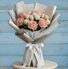 Букет цветов из:  Розы в Коксовом