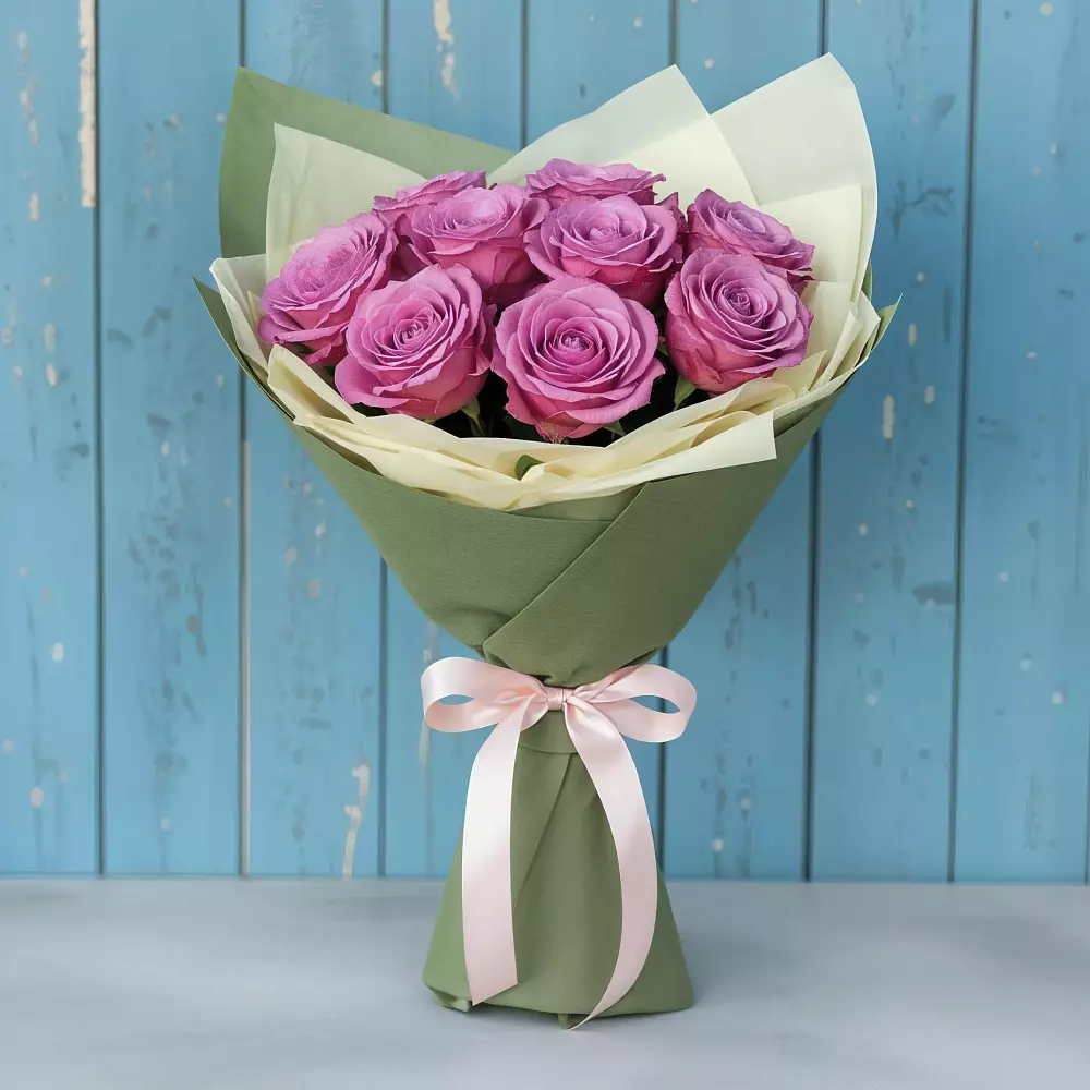 Букет Розы Фёрст Леди в Коксовом