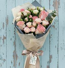 Букет цветов из:  Розы #REPLACE_PRED# Коксовом