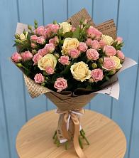 Букет цветов из:  Розы в Коксовом