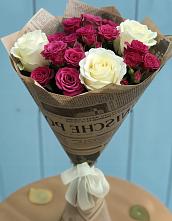 Букет цветов из:  Розы в Коксовом