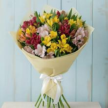 Букет цветов из:  Альстромерии в Коксовом