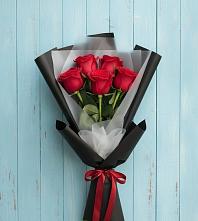 Букет цветов из:  Розы #REPLACE_PRED# Коксовом