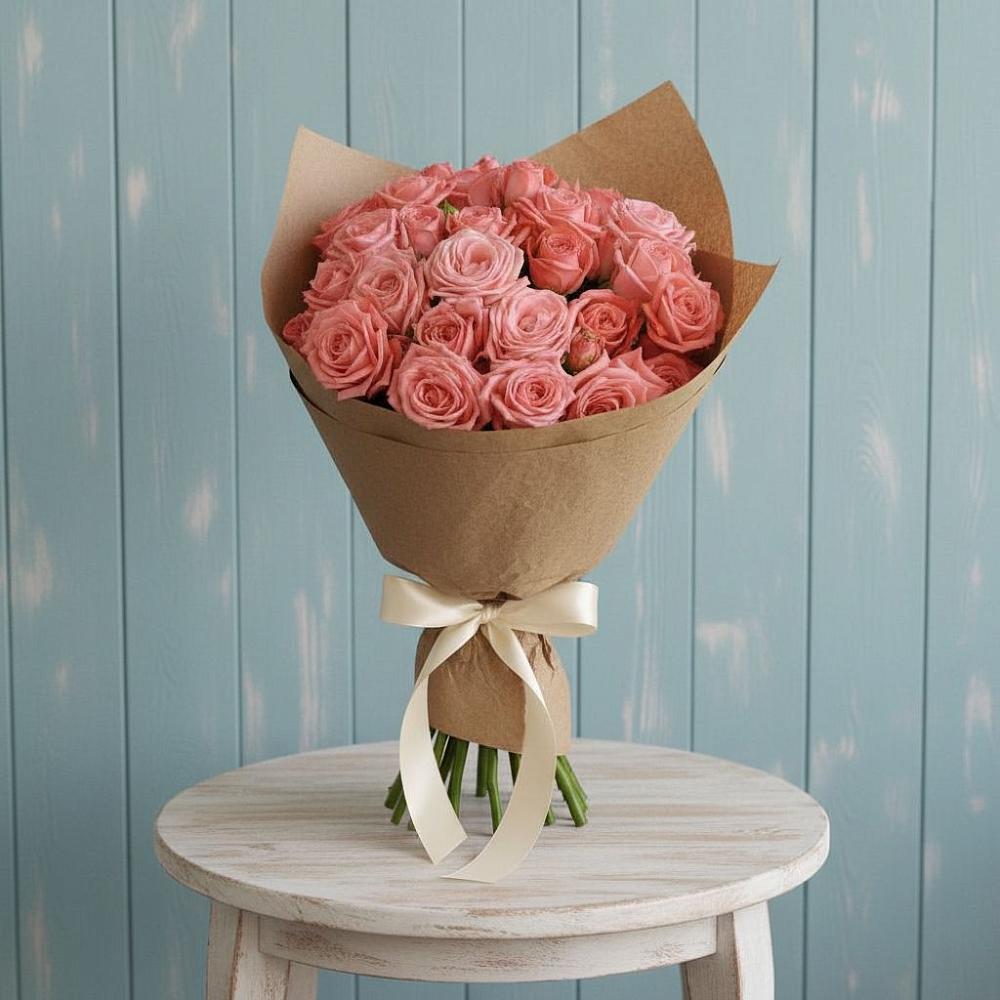 Букет цветов из: Розы в Коксовом