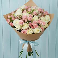 Букет цветов из:  Розы в Коксовом